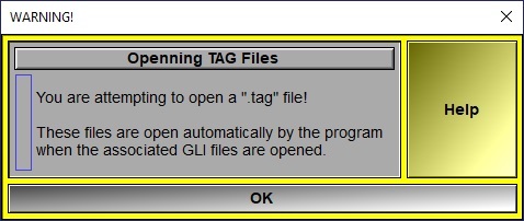 Opening TAG files